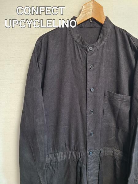 CONFECT UPCYCLELINO ツイルオールインワン ジャンプスーツ 3