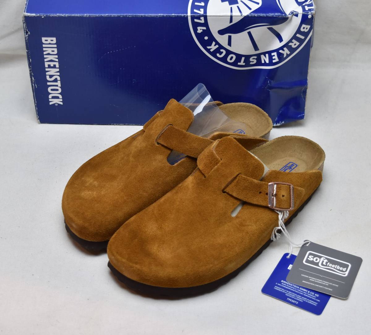 経典 新品未使用BIRKENSTOCK ビルケン BOSTON ボストン 39 サンダル