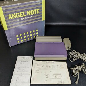 当時物　非売品　希少レア　NTT番号案内情報検索装置 ANGEL NOTE初期型　NTTエンジェルノート　エットーレ・ソットサス　通電のみ確認　