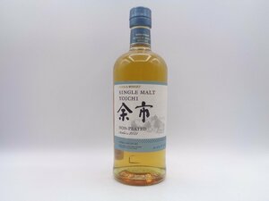 NIKKA WHISKY ニッカ ウイスキーシングルモルト 余市 NON-PEATEDL 2021 ノンピーテッド 未開封 700ml 47% X215882