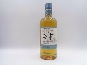 NIKKA WHISKY ニッカ ウイスキーシングルモルト 余市 NON-PEATEDL 2021 ノンピーテッド 未開封 700ml 47% X215881