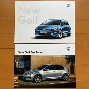 フォルクスワーゲン ゴルフ カタログ2013年7月版 ＋ 特別仕様車 Golf Der Ersteカタログ