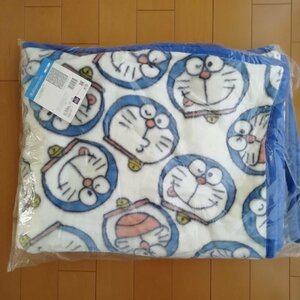 【なめらかタッチ】新品　I'm doraemon ドラえもん フェイシーズドラえもん　マイヤー毛布 ビッグ ブランケット 140×200cm