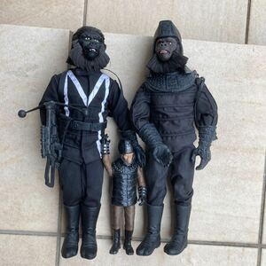 3体セット 猿の惑星 フィギュア 美品 高さ約30センチ アルドー将軍 シーザー コーネリアス Planet of the Apes スターウォーズ GIジョー