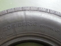 L16511-ブリヂストン R205 205/85R16 117/115L 中古 7分山 2本セット サマータイヤ 2018年製_画像3