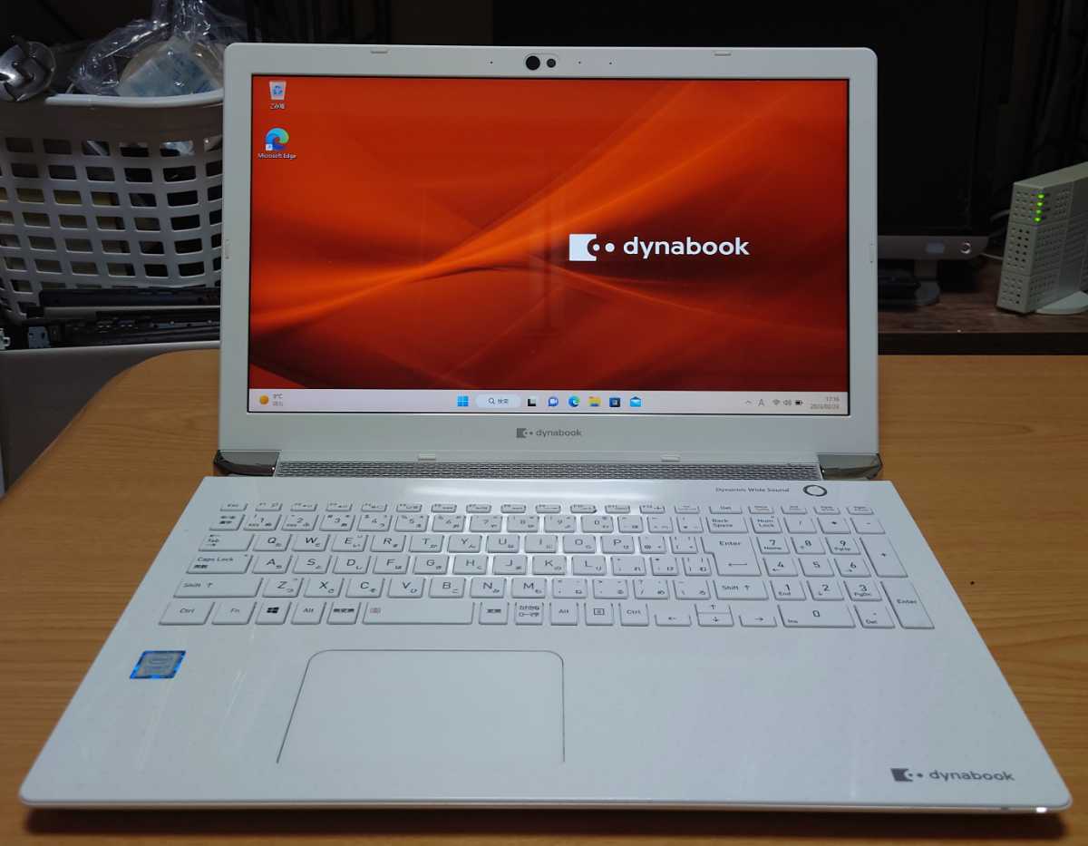 東芝dynabook P2-T7KP-BW 新M.2/SSD1TB+SSHD1TB 第8世代/i7-8565U M