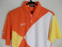 SRIXON スリクソン 松山英樹モデル 半袖ポロシャツ Lサイズ ゴルフウェア_画像3
