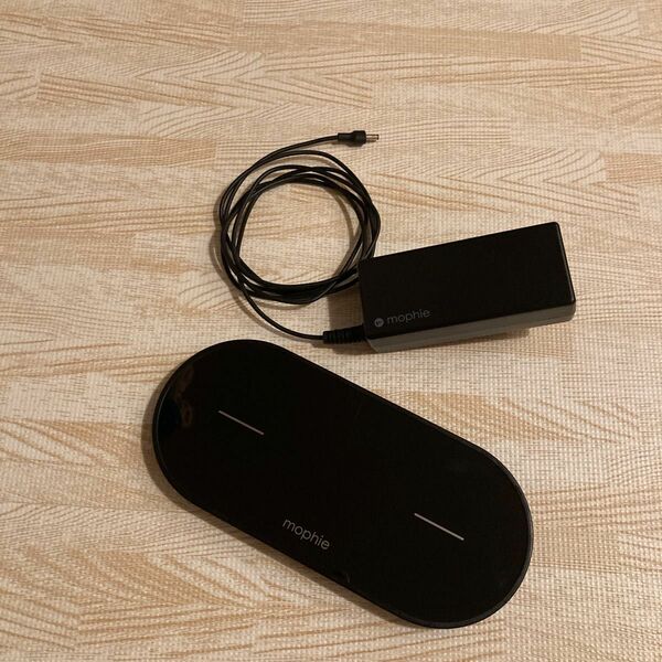 mophie dual Wireless charging pad ワイヤレス充電器