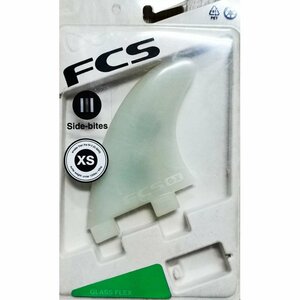 値下げ可●FCS エフシーエス 【G-X】 Side-bites サイド フィン グラスフレックス XS●店頭在庫品