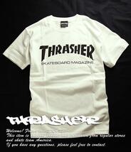 Thrasher (スラッシャー) JP Tシャツ Mag Logo T-Shirt White ホワイト (L) スケボー SKATE SK8 スケートボード_画像1