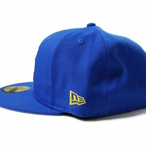 BornxRaised (ボーンアンドレイズド) キャップ ニューエラ BORN X RAISED + RAMS NEW ERA FITTED HAT BLUE ブルー 7-1/8（56.8cm）の画像4