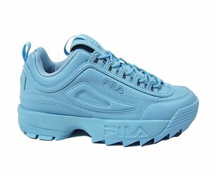 FILA (フィラ) レディース スニーカー シューズ DISRUPTOR II Light Blue ディスラプター2 USS23029 400 ライトブルー (24cm)