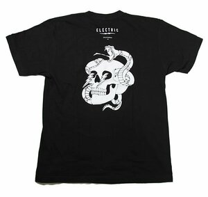 ELECTRIC (エレクトリック) Tシャツ SLITHER S/S TEE BLACK ブラック (XL) (E23ST06)