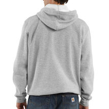 CARHARTT (カーハート) US企画 パーカー フード プルオーバー Midweight Pullover Hoodie Heather Grey 無地 (K121) グレー (S)_画像3