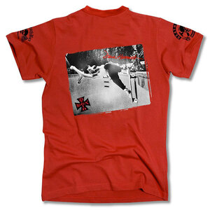 H-Street (エイチストリート) Tシャツ デイブ・ハケット DAVE HACKETT HALL OF FAME TEE RED レッド (XL)スケボー SK8 Skate