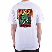 Powell Peralta (パウエル) Tシャツ Steve Caballero Street Dragon T-Shirt White ホワイト (XL) 80年代 キャバレロドラゴン 復刻 SK8_画像4