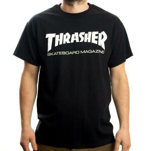 Thrasher (スラッシャー) JP Tシャツ Skate Mag T-Shirt Black ブラック (S) スケボー SK8 スケートボード