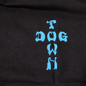 Dogtown Skateboards (ドッグタウン) Tシャツ Cross Logo T-Shirt Black×Blue ブラック (M) スケボー SKATE SK8 スケートボードの画像4