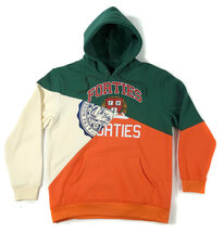 40s & Shorties (フォーティーズアンドショーティーズ) パーカー Split Personality Hoodie Cream/Forest/Orange (Multi) マルチカラー (L)_画像1