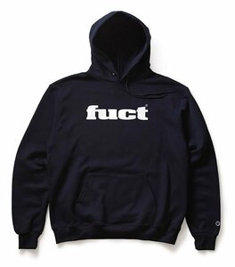 fuct (ファクト) US パーカー プルオーバー OG LOGO CHAMPION HOODED SWEATSHIRT NAVY ネイビー (XXL)