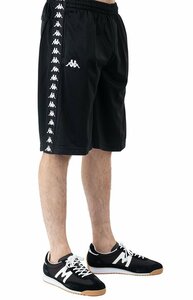 Kappa ( Kappa ) jersey short pants 222 Banda Treadwellz Shorts Black/White black (XL)