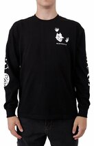 Polar Skate Co., (ポーラー) ロンT ロングTシャツ 長袖 Demon L/S Shirt Black ブラック (2XL) スケボー SKATE SK8 スケートボード_画像1