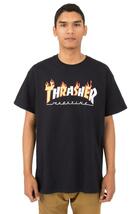 Thrasher (スラッシャー) US Tシャツ Flame Mag T-Shirt Black ブラック (M) スケボー SKATE SK8 スケートボード_画像2