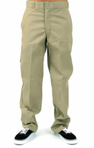 Dickies (ディッキーズ) ワークパンツ チノパン 無地 Original 874 Work Pants Khaki ベージュ/カーキ (30×32) SKATE SK8 スケボー_画像1