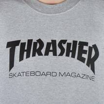 THRASHER (スラッシャー) US トレーナー スウェット Skate Mag Crewneck Gray ヘザーグレー (L) スケボー SKATE SK8 スケートボード_画像2