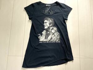 HYSTERIC GLAMOUR Hysteric Glamour Anne ti War ho ruAndy design long height T-shirt rare rare NO.08801