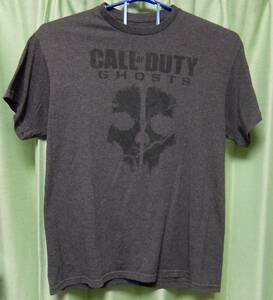 CALL OF DUTY GHOSTS 半袖Tシャツ L コールオブデューティー　中古