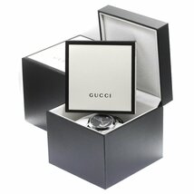 グッチ GUCCI 126.4/YA1264007 ル・マルシェ・デ・メルヴェイユ クォーツ メンズ 美品 箱・保証書付き_754857_画像2