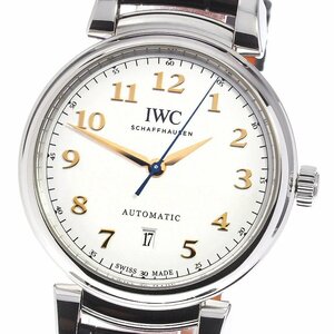 IWC IWC SCHAFFHAUSEN IW356601 da vinchi автоматический 40 Date самозаводящиеся часы мужской коробка * с гарантией ._755123[ev10]