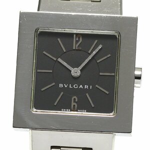 ブルガリ BVLGARI SQ22SS クアドラード クォーツ レディース 保証書付き_754381