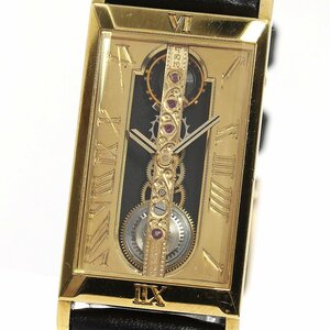  with translation Corum CORUM Ref.13.202.56 Golden Bridge K18YG hand winding men's _743379[ev15]