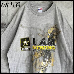 US ARMY USA製 murina ミリタリー Tシャツ 古着 アメリカ軍 XLサイズ