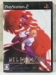 ●○V761 未開封 PS2 プレイステーション2 ソフト MELTY BLOOD Act Cadenza メルティブラッド アクトカデンツァ○●