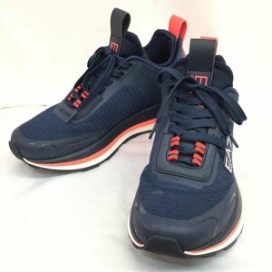 エンポリオアルマーニ TRAINERS EA7 EMPORIO ARMANI X8X089 XK234 Q291 Navy Blue/Orange スニーカー 23.0cm