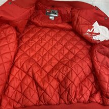 ナイキ NIKE / 銀タグ / 90s / 90年代 / VINTAGE / RED / MA-1 / ボンバージャケット / ブルゾン / オーバーサイズ / XL XL_画像7