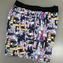 ローリングクレイドル NEO TOKYO SHORTS 渋谷 街並み パッチワークプリント ショート パンツ パンツ XL_画像4