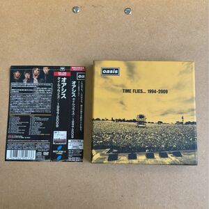 送料無料☆oasis『TIME FLIES...1994-2009』初回限定盤3CD＋DVD185分収録☆美品☆ベストアルバム☆オアシス☆305