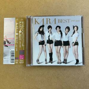 送料無料☆KARA『BEST』初回限定盤CD＋DVD☆帯付☆美品☆ベストアルバム☆309