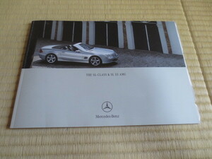 メルセデス ベンツ SLクラス＆SL55AMG 本カタログ 2005年1月発行 Mrecedes-Benz SL-CLASS&SL55AMG brochure January 2005 year