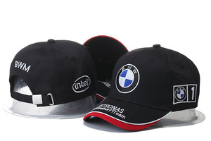 新品!BMW 帽子 スポーツ コットンツイル刺繍ロゴ ゴルフ 野球帽 ブラック #13