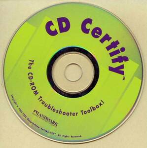 **[CD Certify]CD-ROM trouble shooter 