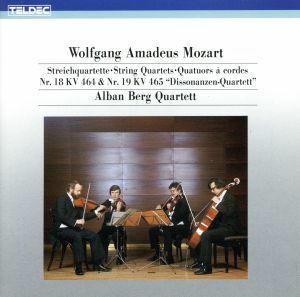 モーツァルト：弦楽四重奏曲第１８番、第１９番「不協和音」／アルバン・ベルク四重奏団,ギュンター・ピヒラー（ｖｎ）,ハット・バイエルレ