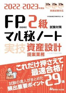 FP. talent official certification 2 class examination measures maru . Note real . property design proposal business (2022-2023 fiscal year edition ) examination. . person . summarize ... important Point 
