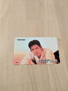  unused telephone card telephone card Oda Yuuji Toshiba TOSHIBA 50 times 