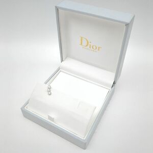 Christian Dior ミミローズ ピアス 片耳のみ K18WG 約1g 3P ダイヤモンド 750 MIMIROSE クリスチャン・ディオール ◆3109/宮竹店