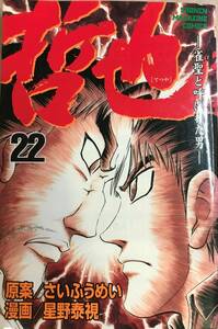 哲也－雀聖と呼ばれた男- 第22巻のみ 初版本 原案さいふうめい 漫画星野泰視